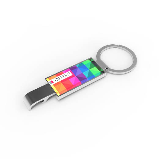 Porte-clés ouvre-bouteille - Un porte-clés ouvre-bouteille pour profiter de vos boissons préférées sans effort.