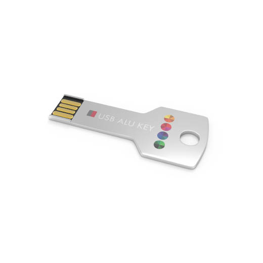 Clés USB Key - Un classique indémodable en forme de clé, solide, élégante, fiable.