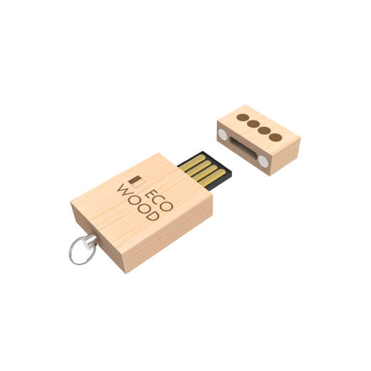Clés USB Éco - Avec nos clés USB éco-responsables, soufflez une idée vertueuse à vos clients.