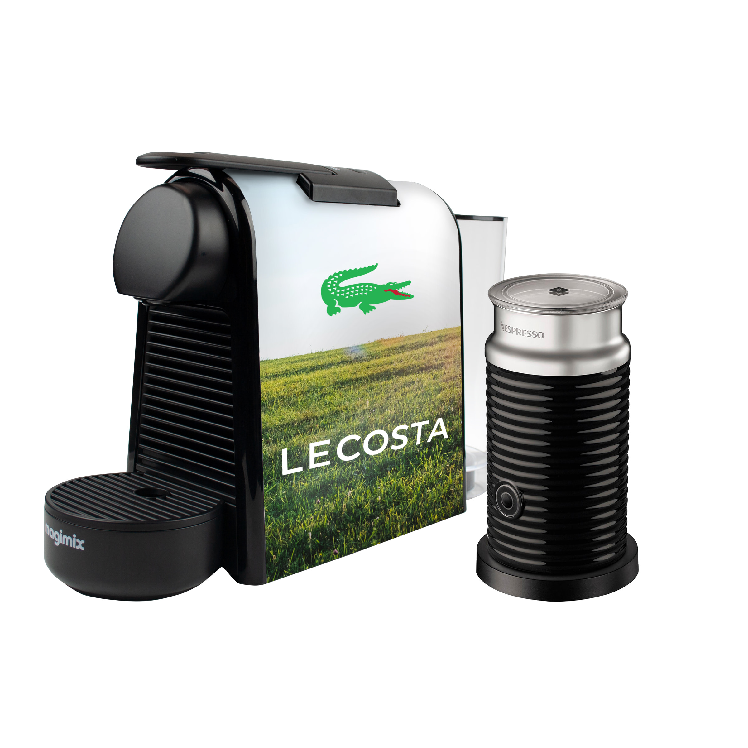 Nespresso Essenza Mini + Aeroccinno Magimix
